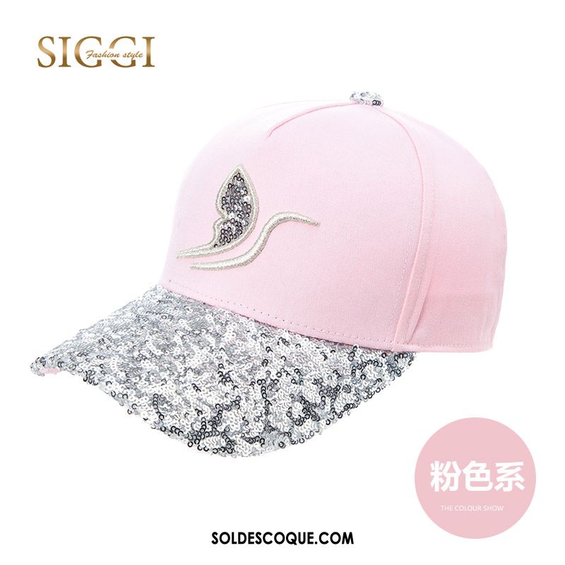 Casquette Chapeau Femme Chapeau Sport Tendance Paillettes Crème Solaire France