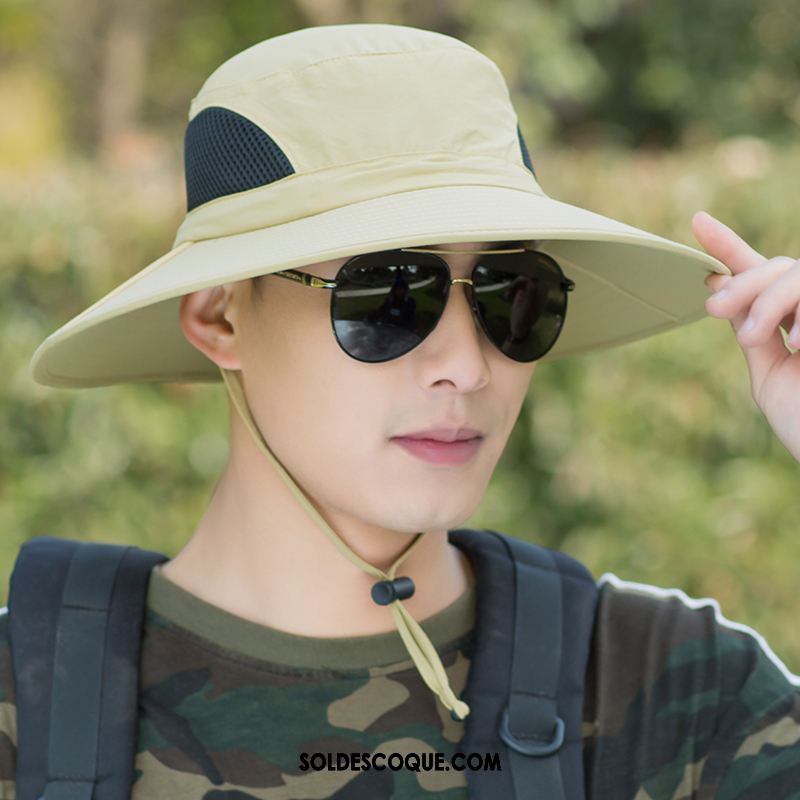 Casquette Chapeau Homme Été De Plein Air Gris Chapeau Chapeau De Pêcheur France