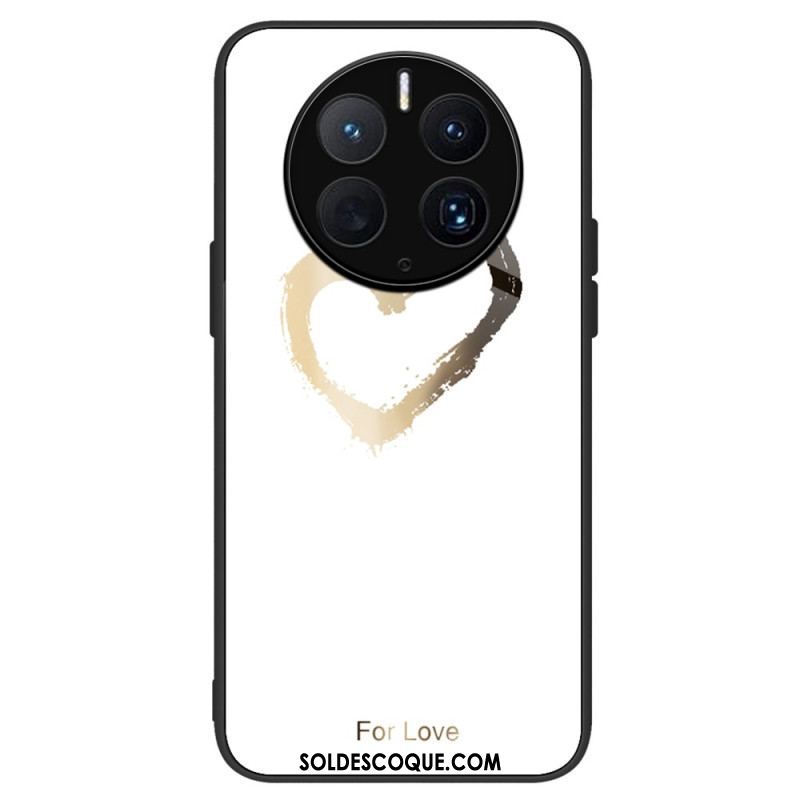 Coque Huawei Mate 50 Pro Verre Trempé Coeur