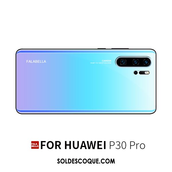 Coque Huawei P30 Pro Ornements Suspendus Silicone Verre Téléphone Portable Étui Soldes