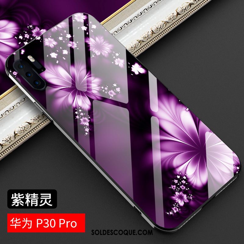 Coque Huawei P30 Pro Verre Mode Personnalité Style Chinois Protection En Vente