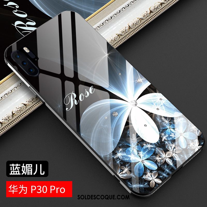 Coque Huawei P30 Pro Verre Mode Personnalité Style Chinois Protection En Vente