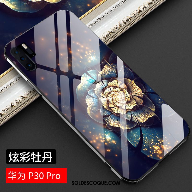 Coque Huawei P30 Pro Verre Mode Personnalité Style Chinois Protection En Vente