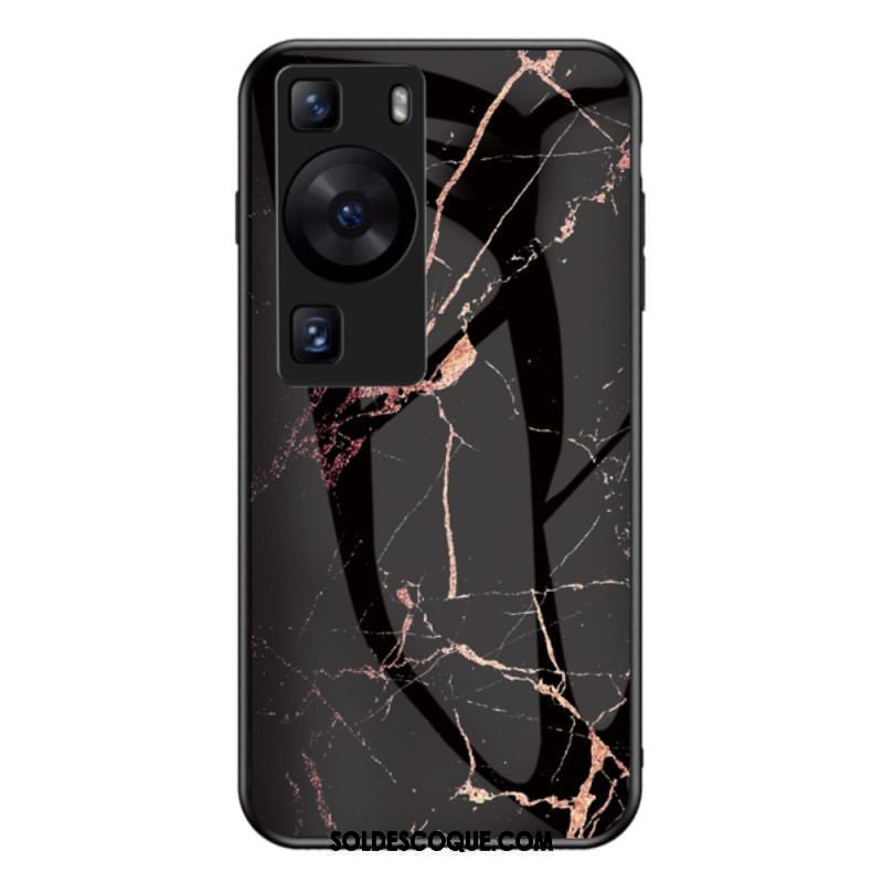 Coque Huawei P60 Pro Verre Trempé Marbre