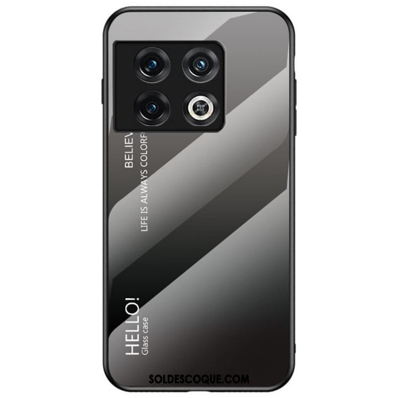 Coque OnePlus 10 Pro 5G Verre Trempé Hello