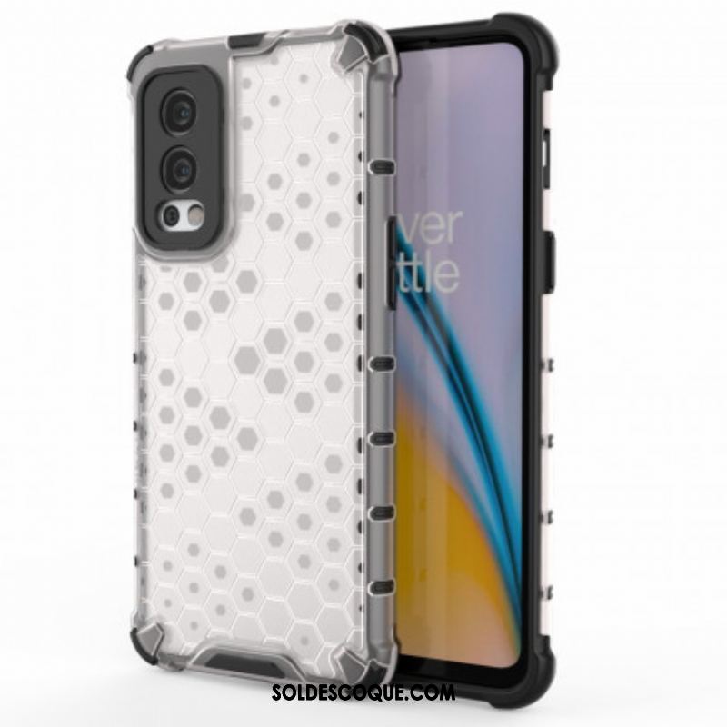 Coque OnePlus Nord 2 5G Style Nid d'Abeille