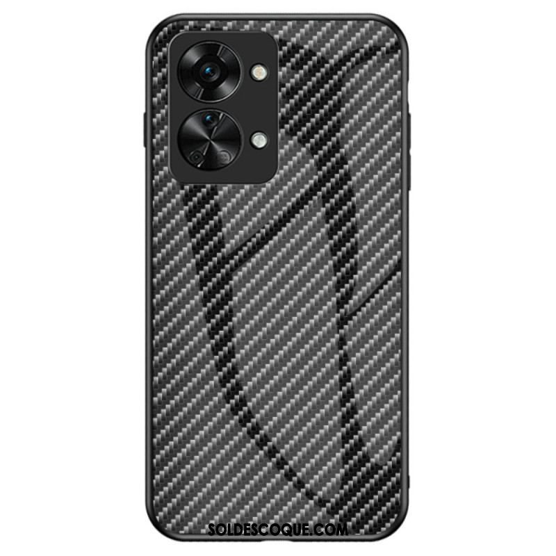 Coque OnePlus Nord 2T 5G Verre Trempé Fibre Carbone