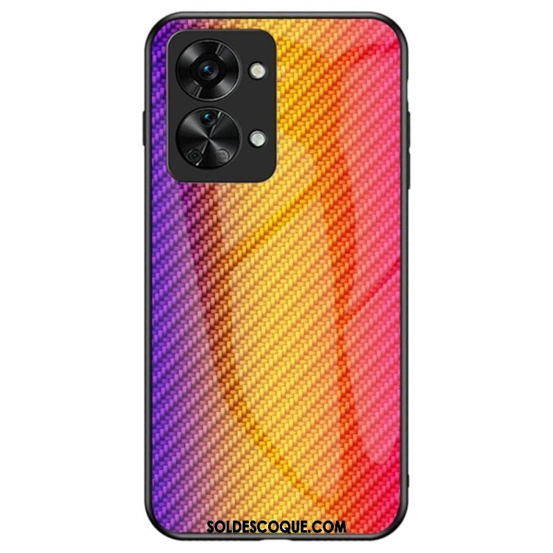 Coque OnePlus Nord 2T 5G Verre Trempé Fibre Carbone