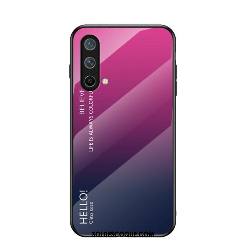 Coque OnePlus Nord CE 5G Verre Trempé Hello