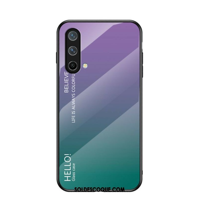 Coque OnePlus Nord CE 5G Verre Trempé Hello