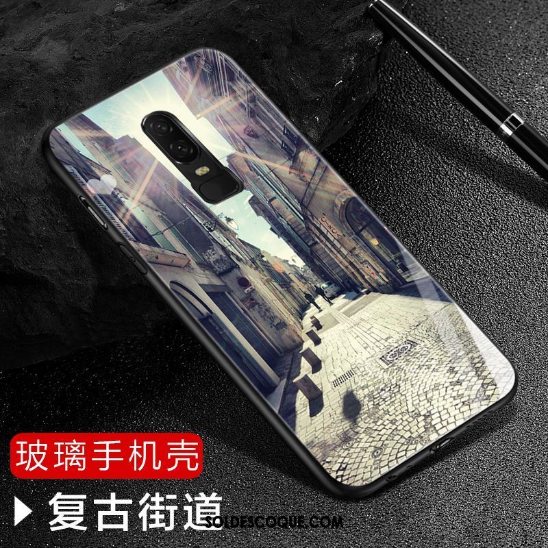 Coque Oneplus 6 Créatif Tout Compris Téléphone Portable Silicone Incassable En Ligne