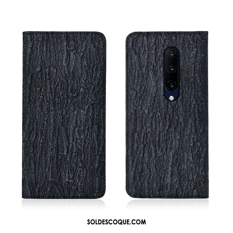 Coque Oneplus 7 Pro Clamshell Nouveau Cuir Fluide Doux Téléphone Portable Soldes