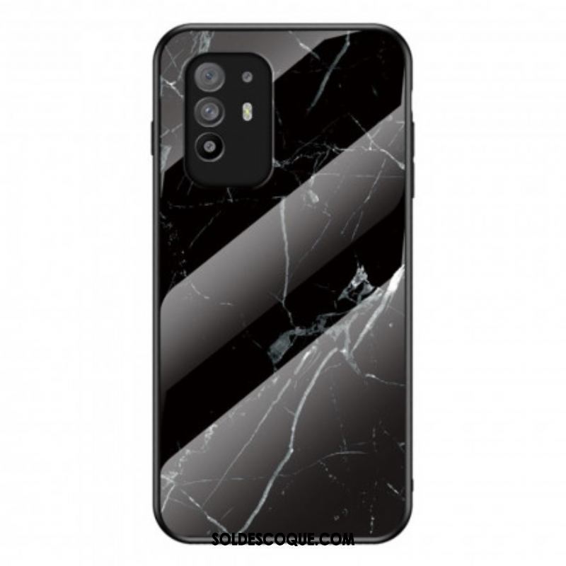 Coque Oppo A94 5G Verre Trempé Marble Colors