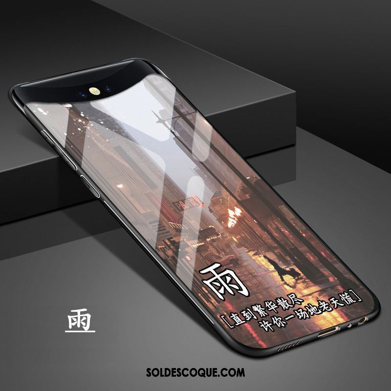 Coque Oppo Find X Personnalité Marque De Tendance Étui Incassable Tout Compris Housse En Ligne