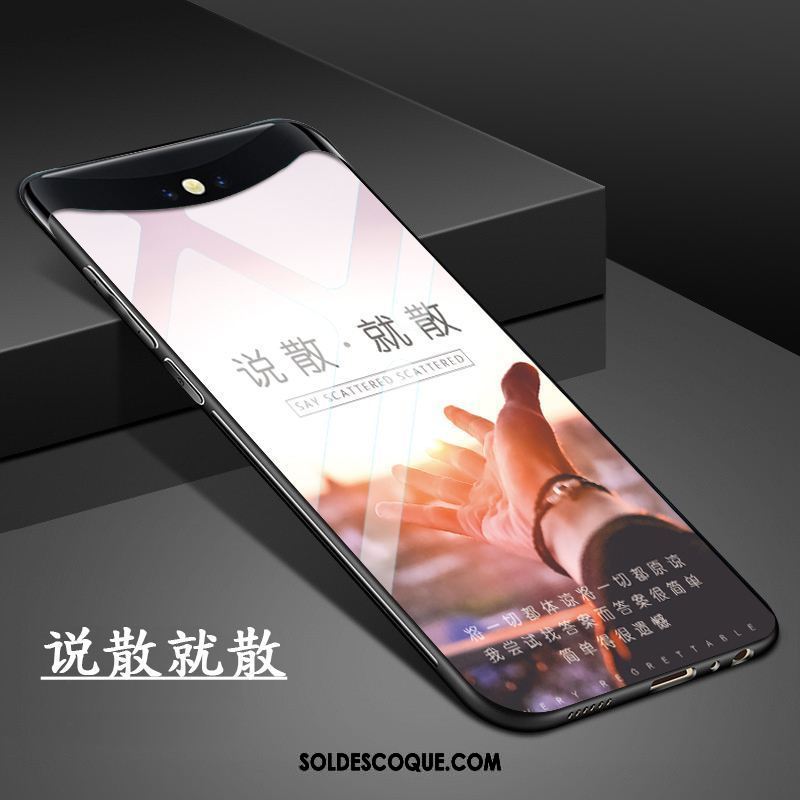 Coque Oppo Find X Personnalité Marque De Tendance Étui Incassable Tout Compris Housse En Ligne