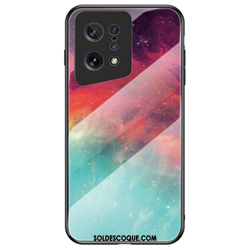 Coque Oppo Find X5 Verre Trempé Marbre