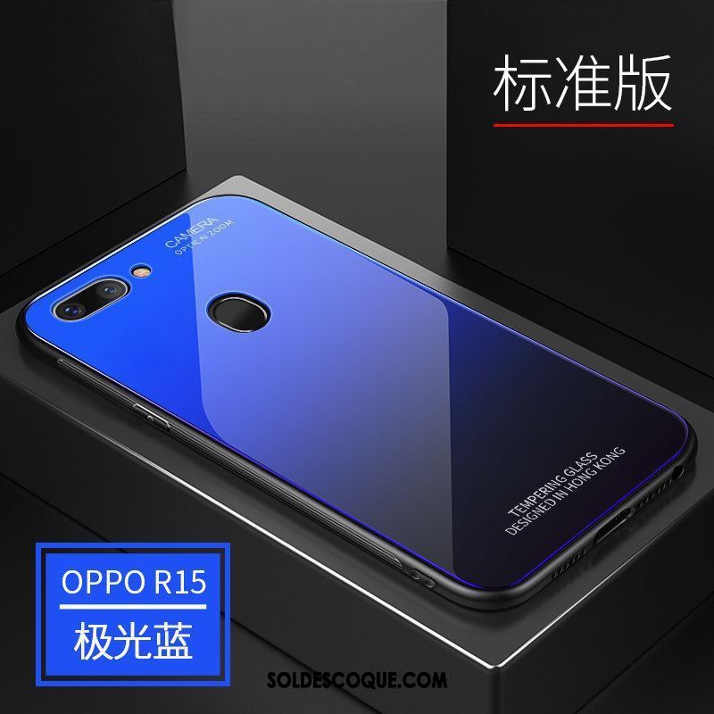 Coque Oppo R15 Violet Très Mince Tendance Personnalité Tempérer En Ligne