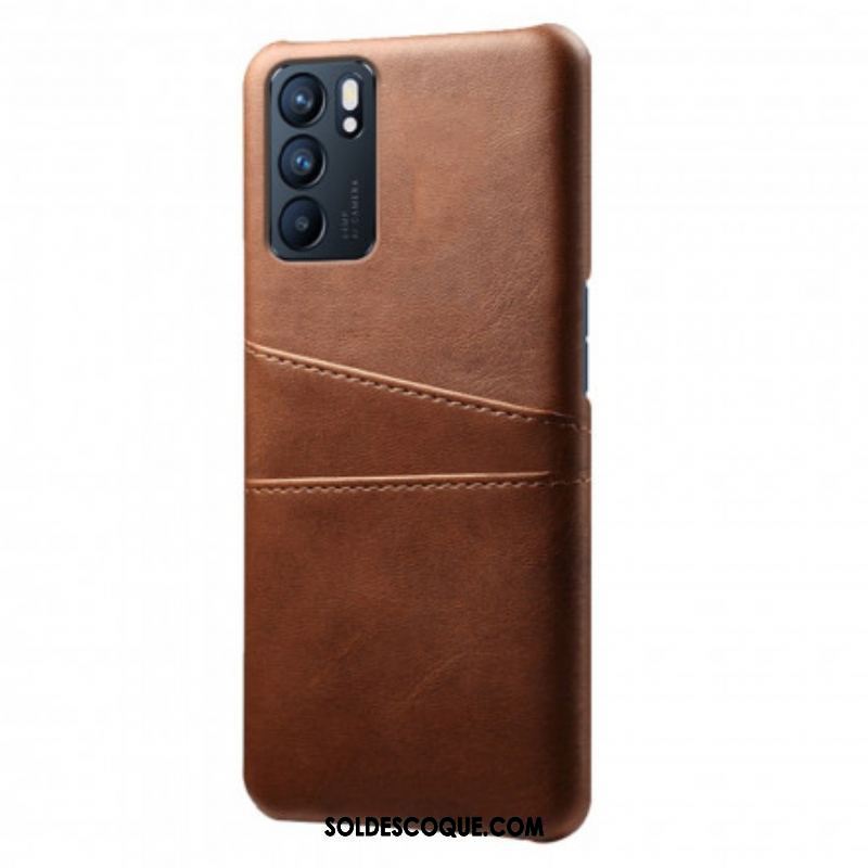 Coque Oppo Reno 6 5G Porte Cartes KSQ