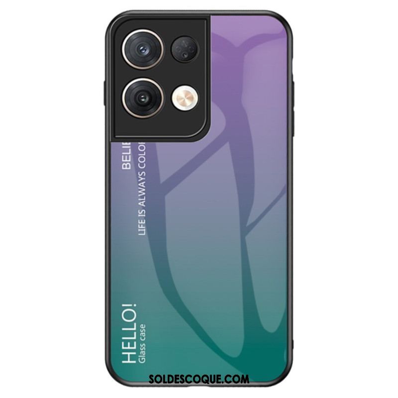 Coque Oppo Reno 8 Pro Verre Trempé Hello