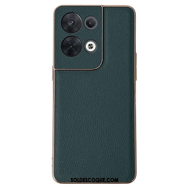 Coque Oppo Reno 8 Pro Vrai Cuir Premium