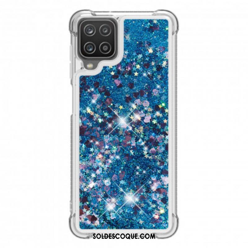 Coque Samsung Galaxy A12 / M12 Désire Paillettes