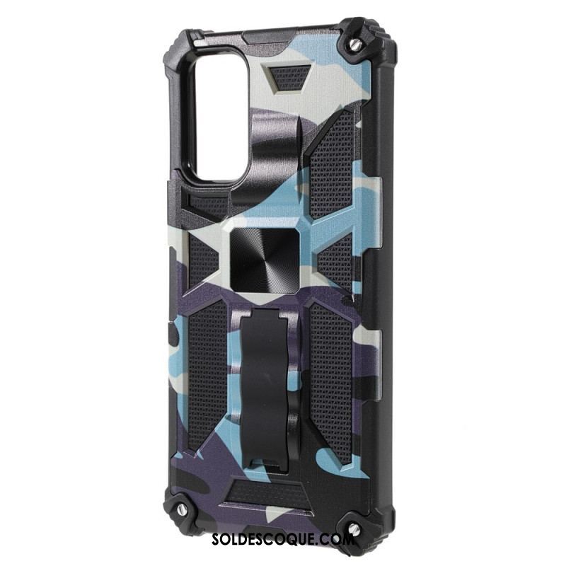 Coque Samsung Galaxy A13 5G / A04s Camouflage Support Amovible