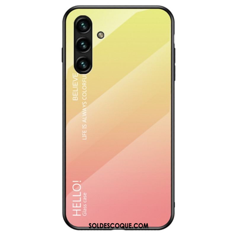 Coque Samsung Galaxy A13 5G / A04s Verre Trempé Hello