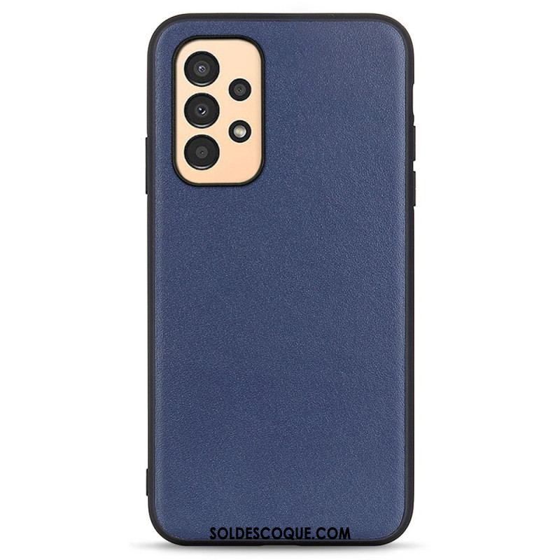 Coque Samsung Galaxy A13 Véritable Cuir