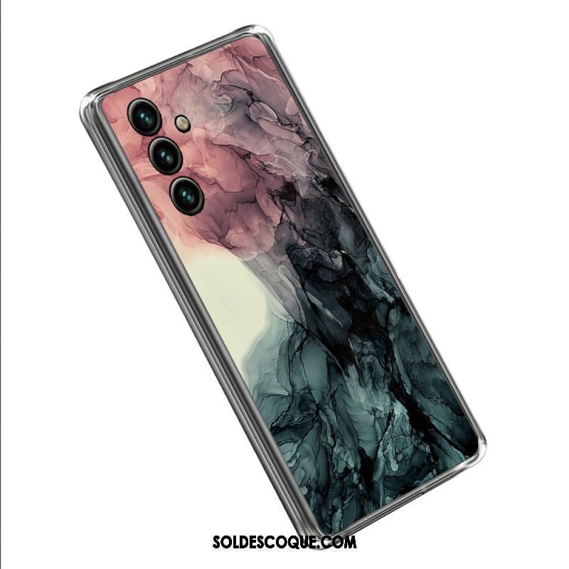 Coque Samsung Galaxy A14 5G / A14 Marbre Aquarelle