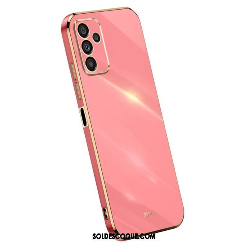 Coque Samsung Galaxy A14 5G / A14 Silicone Rebords Dorés