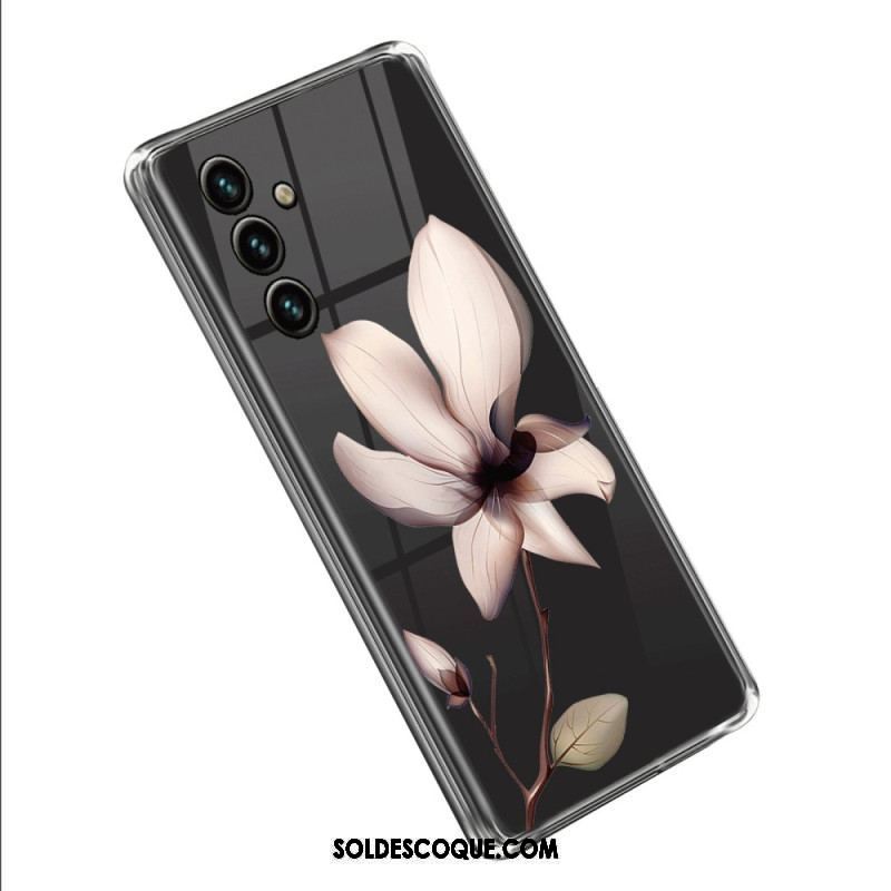 Coque Samsung Galaxy A14 5G / A14 Transparente Florale