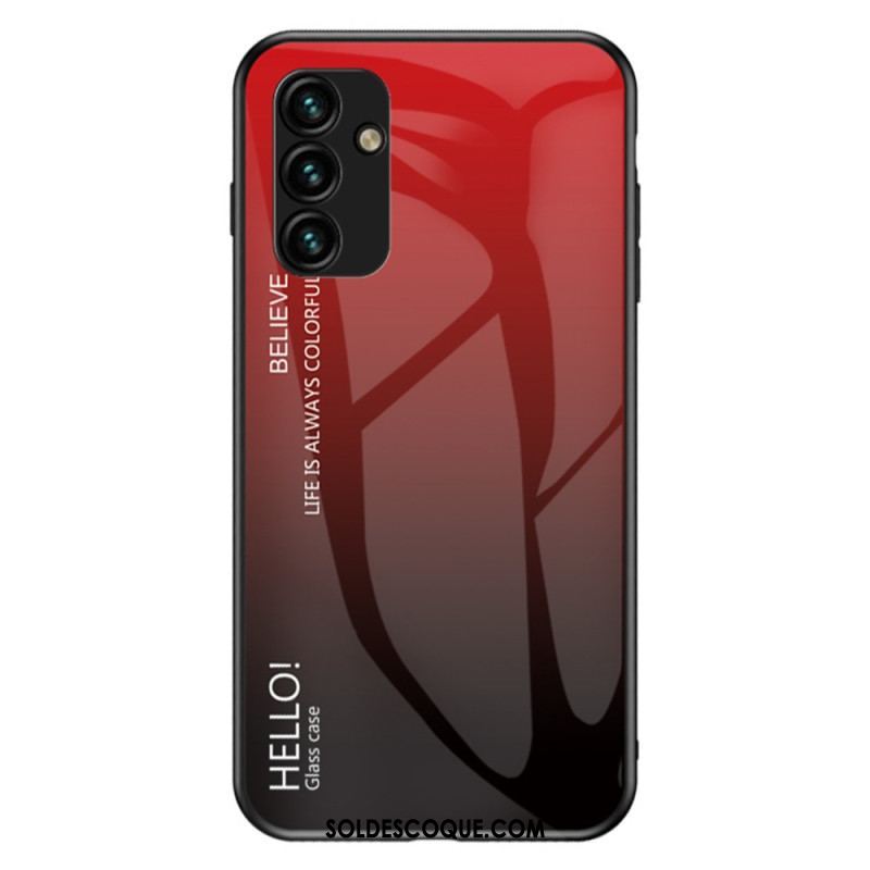 Coque Samsung Galaxy A14 5G / A14 Verre Trempé Hello