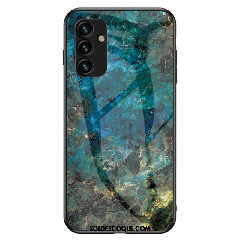 Coque Samsung Galaxy A14 5G / A14 Verre Trempé Marbré