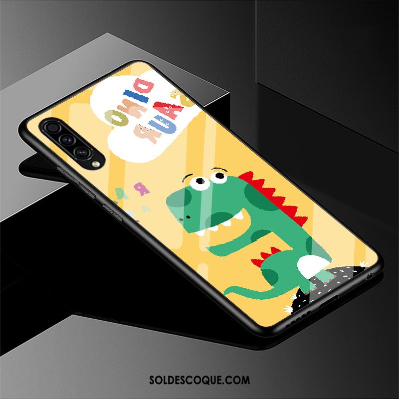 Coque Samsung Galaxy A50s Étui Simple Délavé En Daim Silicone Tout Compris France