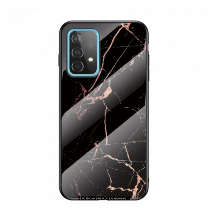 Coque Samsung Galaxy A52 4G / A52 5G / A52s 5G Verre Trempé Marble Colors