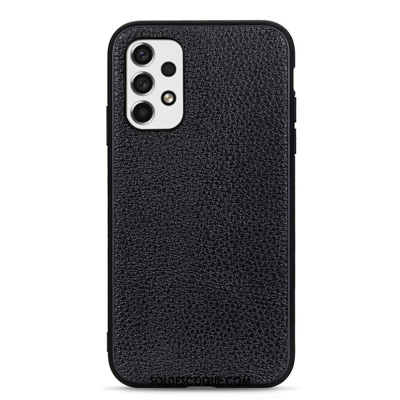 Coque Samsung Galaxy A53 5G Cuir Litchi Véritable