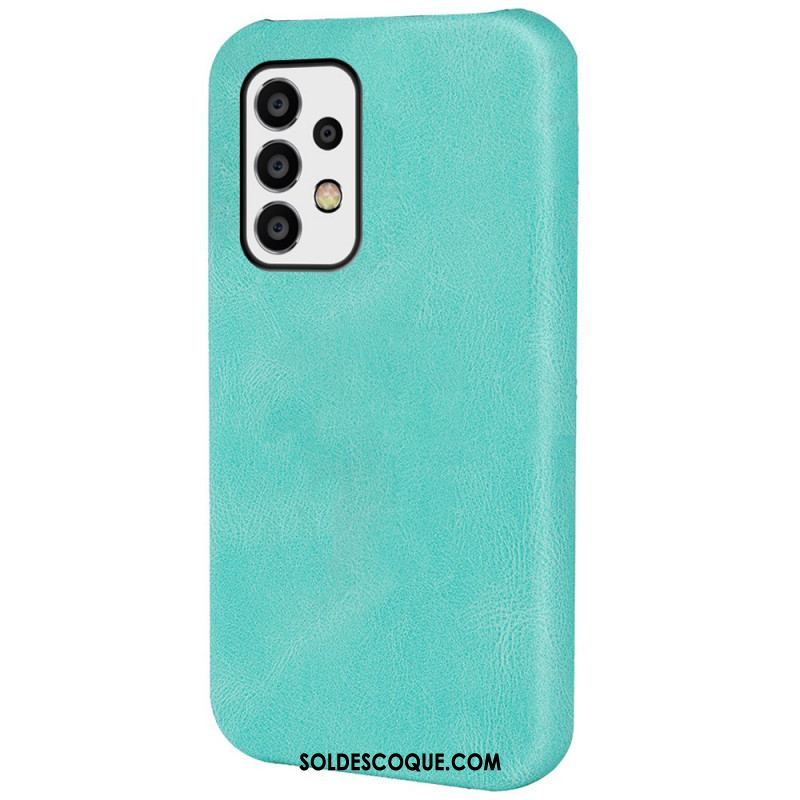 Coque Samsung Galaxy A53 5G Effet Cuir Design