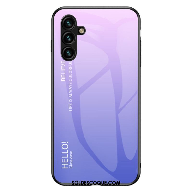 Coque Samsung Galaxy A54 5G Verre Trempé Hello