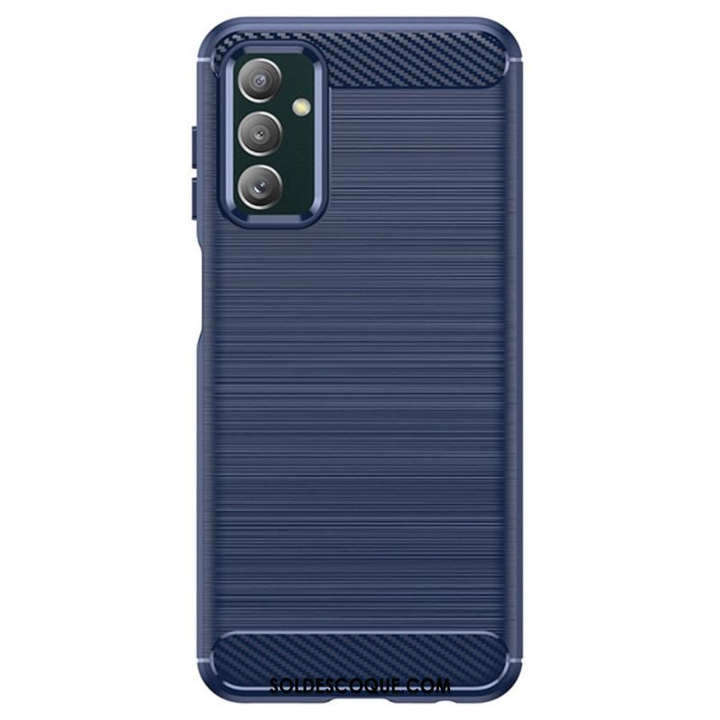 Coque Samsung Galaxy M13 Fibre Carbone Brossée