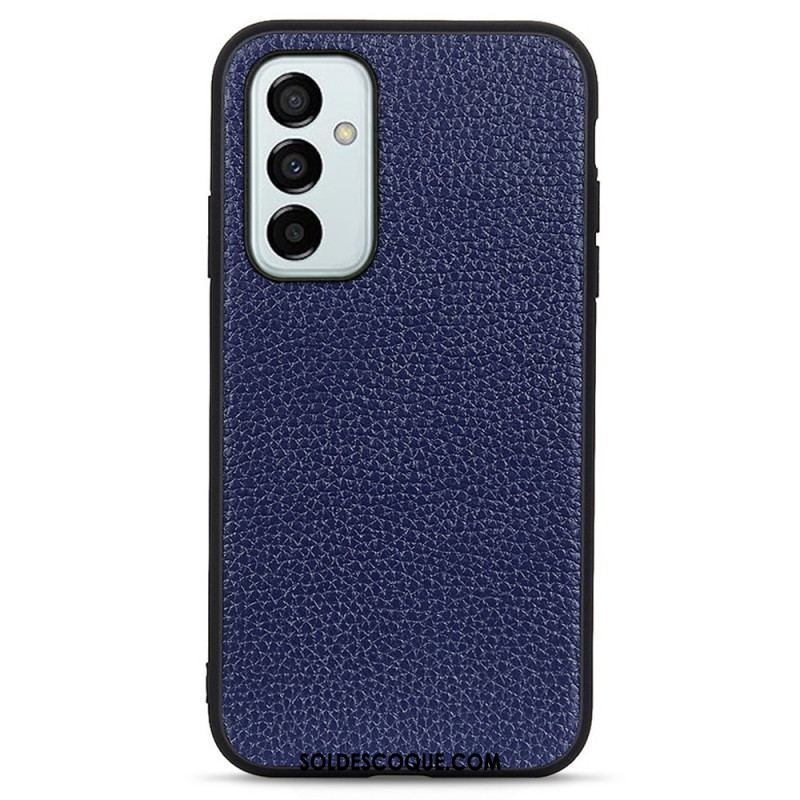 Coque Samsung Galaxy M23 5G Cuir Litchi Véritable