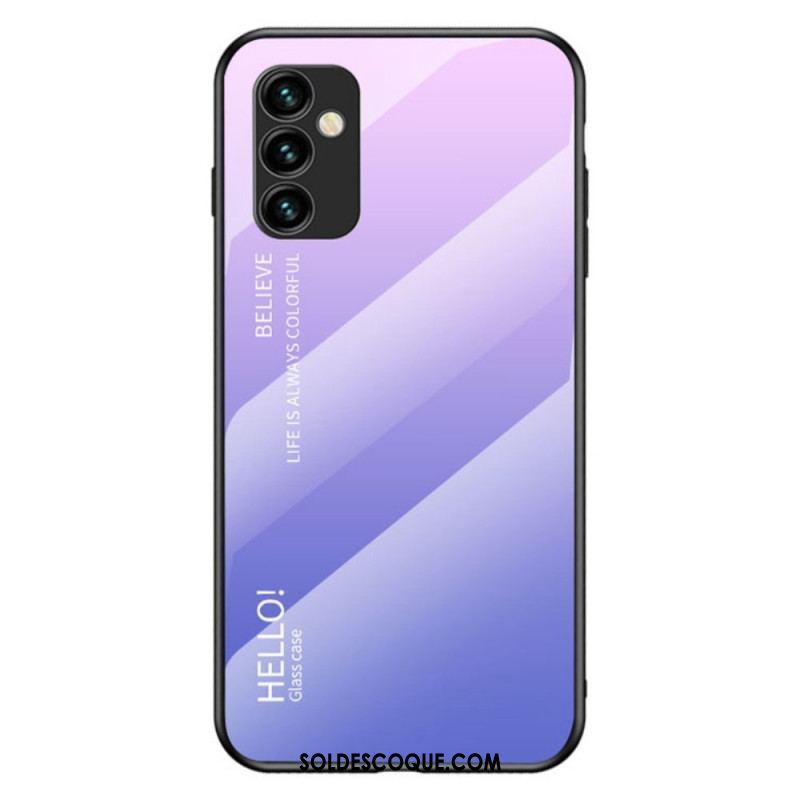 Coque Samsung Galaxy M23 5G Verre Trempé Hello