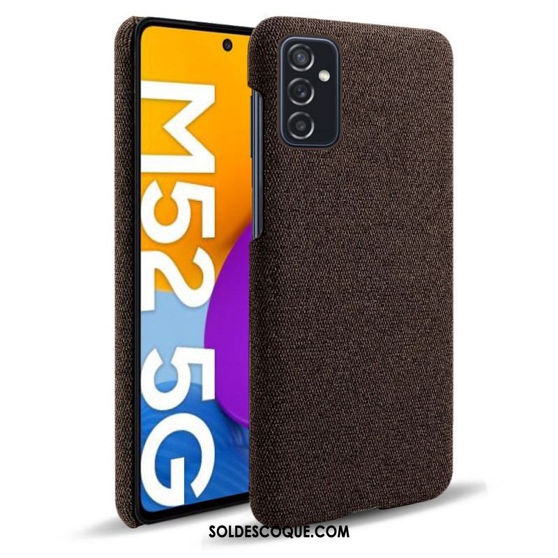 Coque Samsung Galaxy M52 5G KSQ Tissu