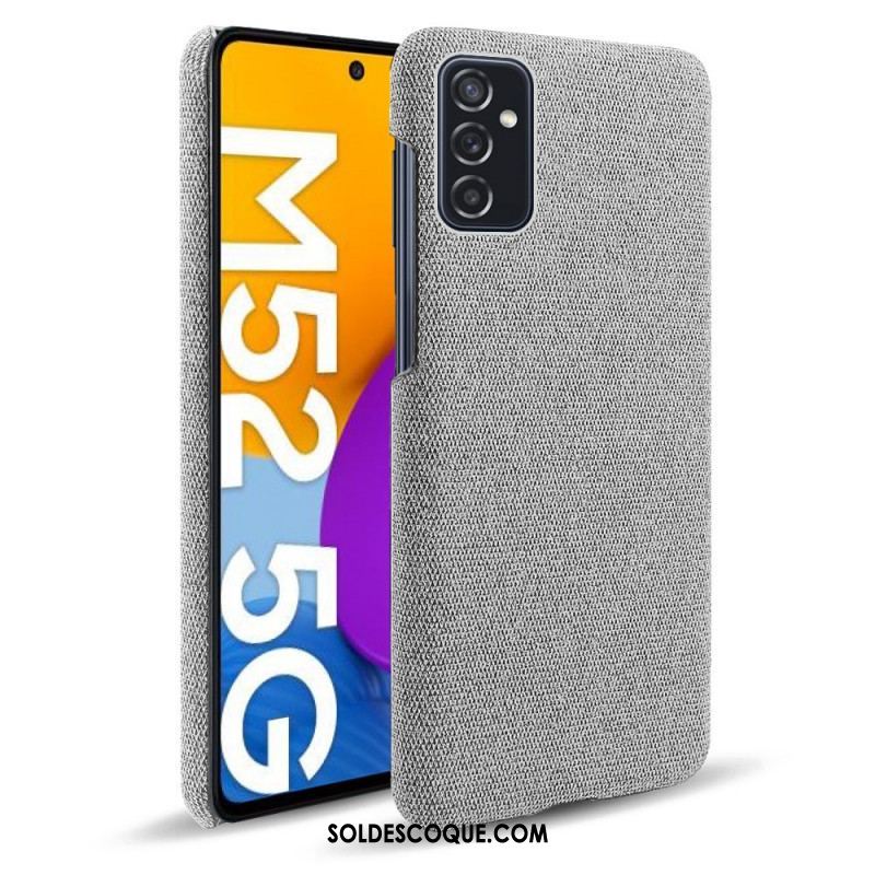 Coque Samsung Galaxy M52 5G KSQ Tissu