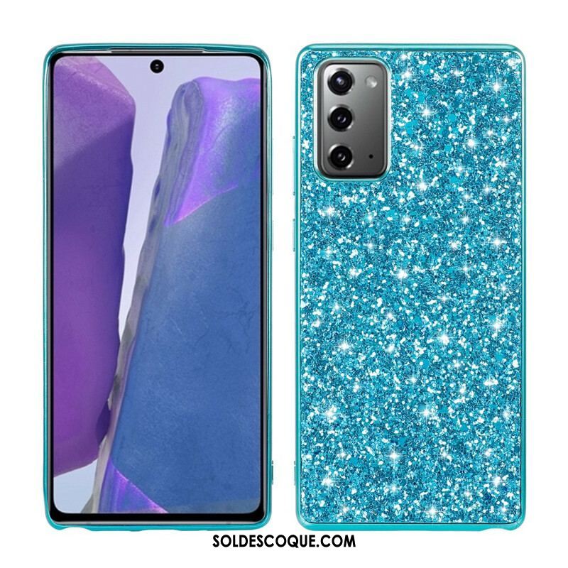 Coque Samsung Galaxy Note 20 Je Suis Paillettes