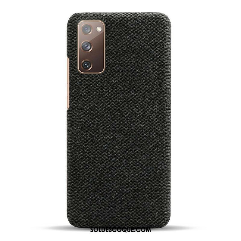 Coque Samsung Galaxy S20 FE Texture Tissu