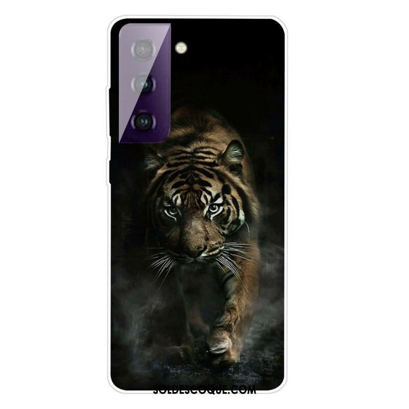 Coque Samsung Galaxy S21 FE Flexible Tigre