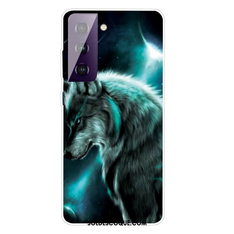 Coque Samsung Galaxy S21 FE Loup Royal