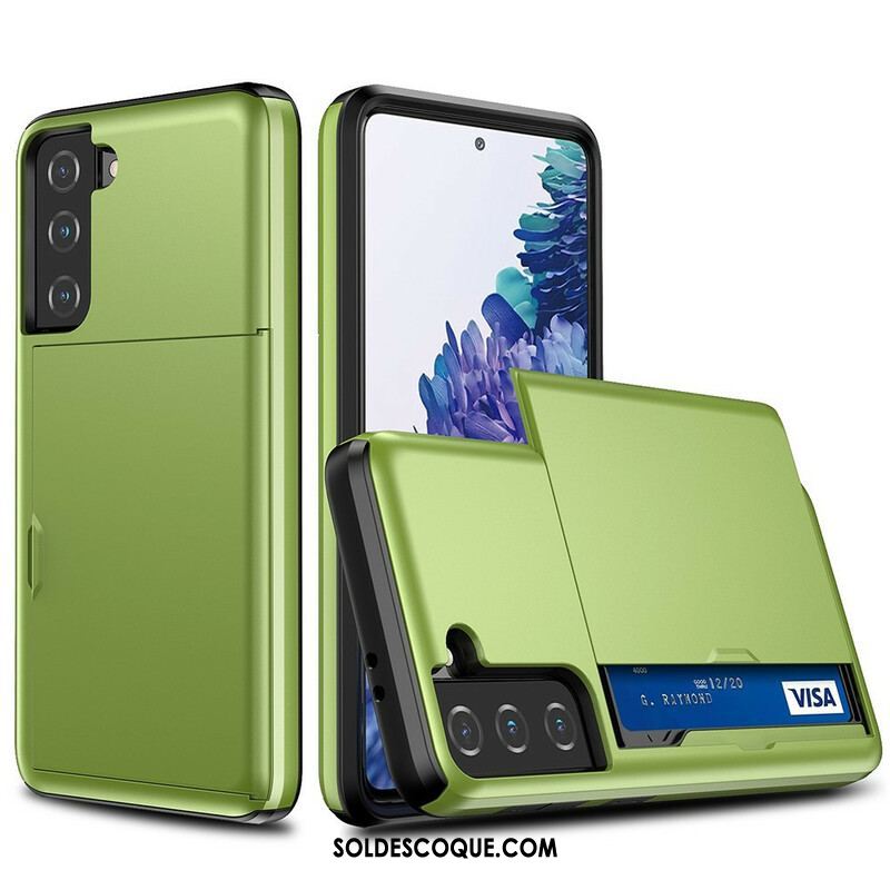 Coque Samsung Galaxy S21 FE Porte-Carte à Glissière