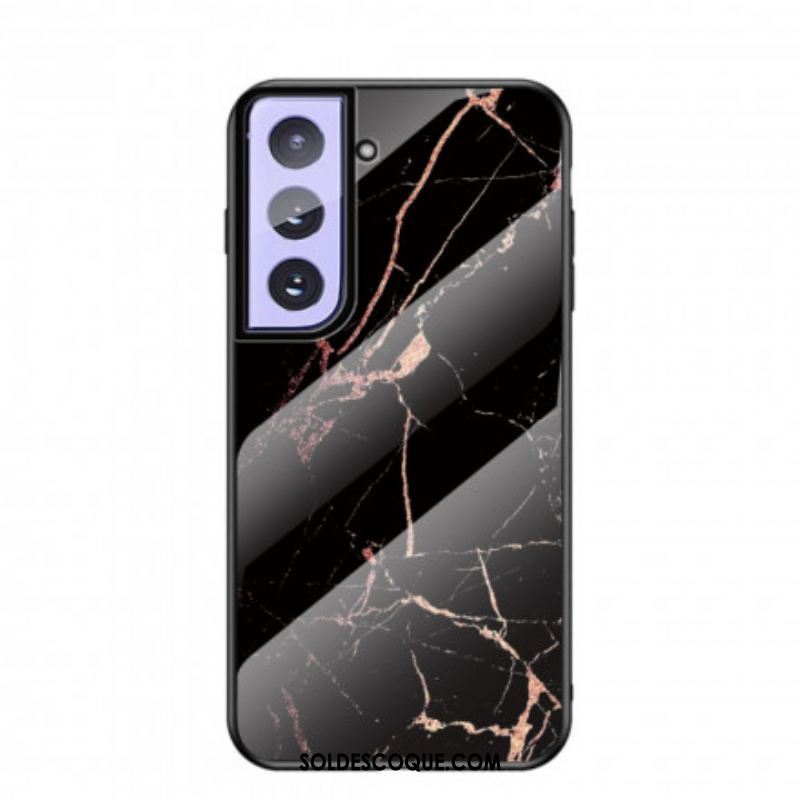 Coque Samsung Galaxy S21 Plus 5G Verre Trempé Marble Colors