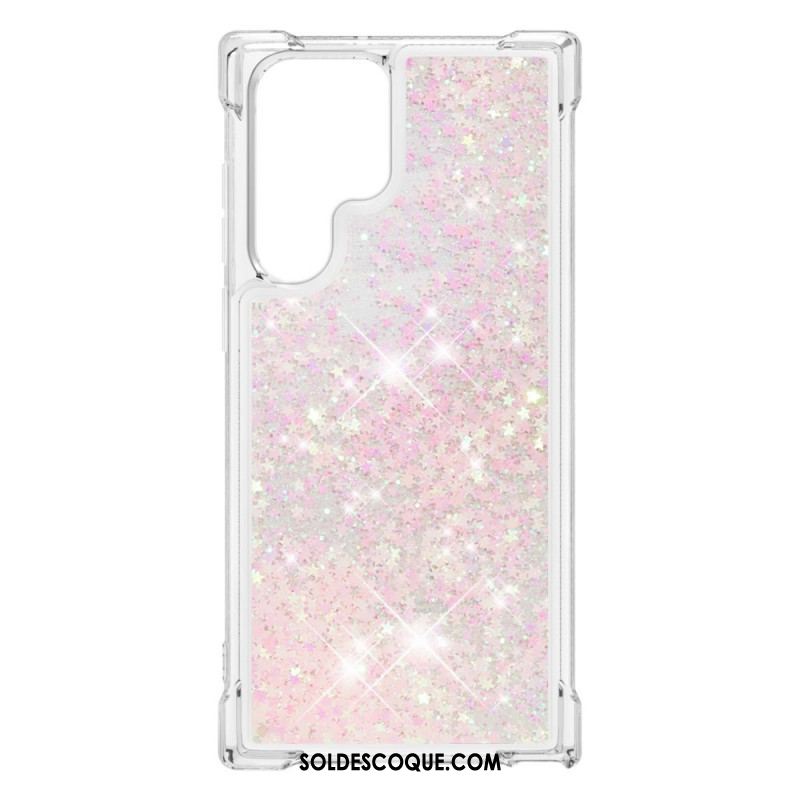 Coque Samsung Galaxy S22 Ultra 5G Désires Paillettes